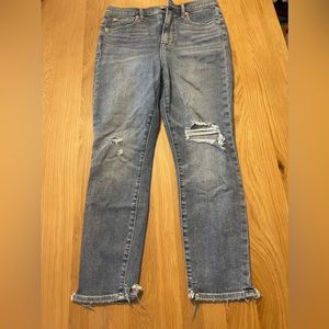 GAP True skinny sky high jeans